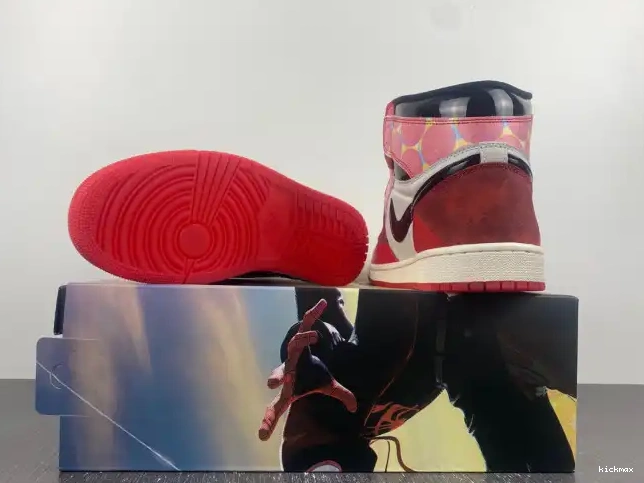 Rep MAX OG Jordan 1 Across High DV1748-601 Spider-Verse the Spider-Man 0517